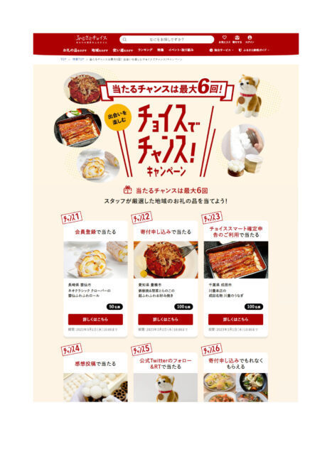 ふるさとチョイスキャンペーン