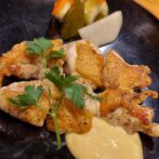 鶏ステーキガーリックマヨ添え