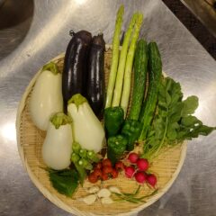 旬野菜の鉄板焼